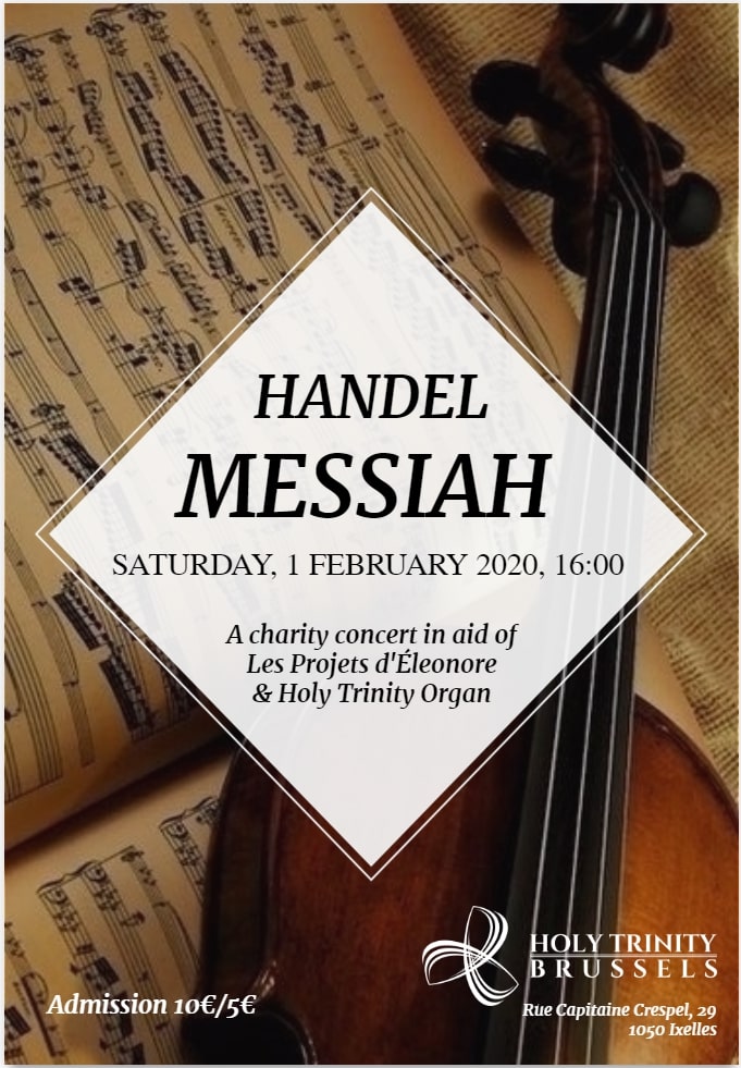 Holy Trinity's Candlemas Messiah poster