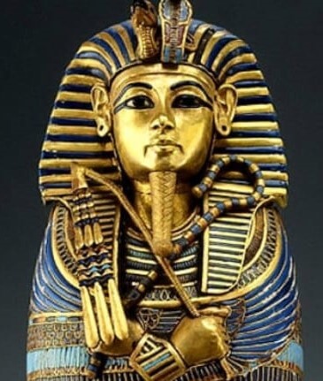 King Tut-Ankh-Amun also thought he was a good shepherd, like in Psalm 23.