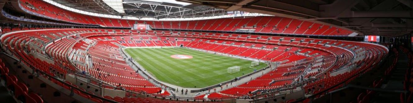 Abide With Me is sung in Wembley Stadium