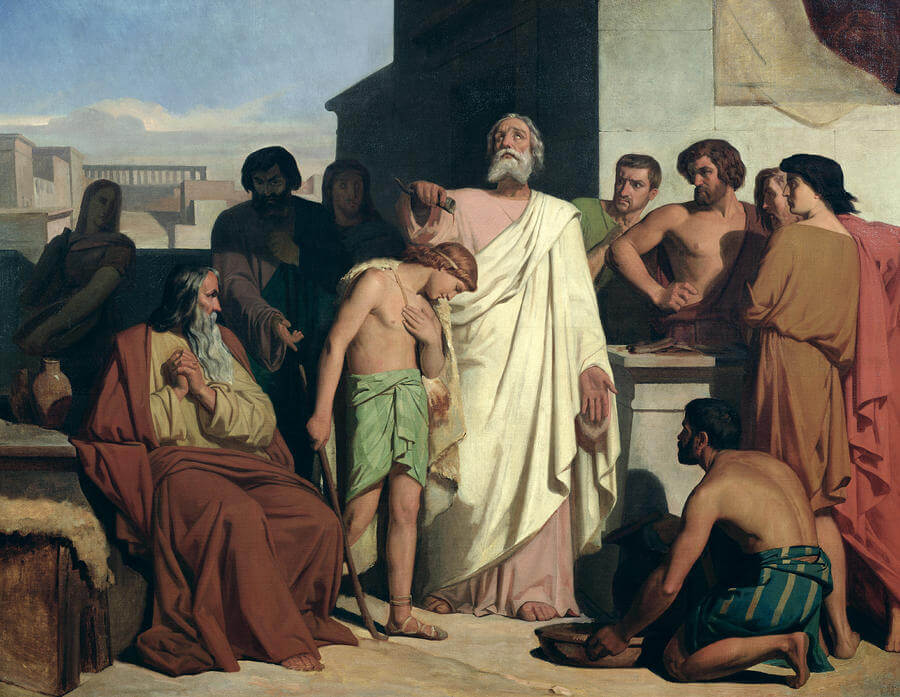 David anointed by Samuel