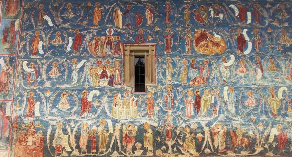 The Genealogies of Jesus - Voronet monastery